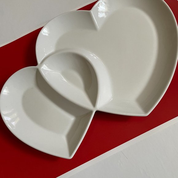 Heart shaped serving plate - Picture 4 of 5